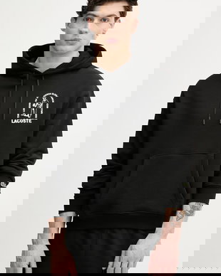 Lacoste hanorac cu glugă pentru bărbați, din bumbac