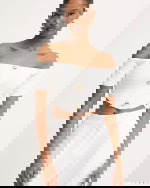 Elisabetta Franchi bluză pentru femei, cu vâscoză