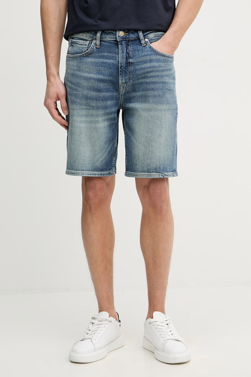 Guess pantaloni scurți pentru bărbați, cu bumbac