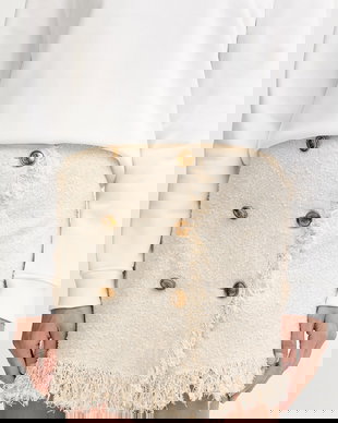 Elisabetta Franchi fustă cu bumbac