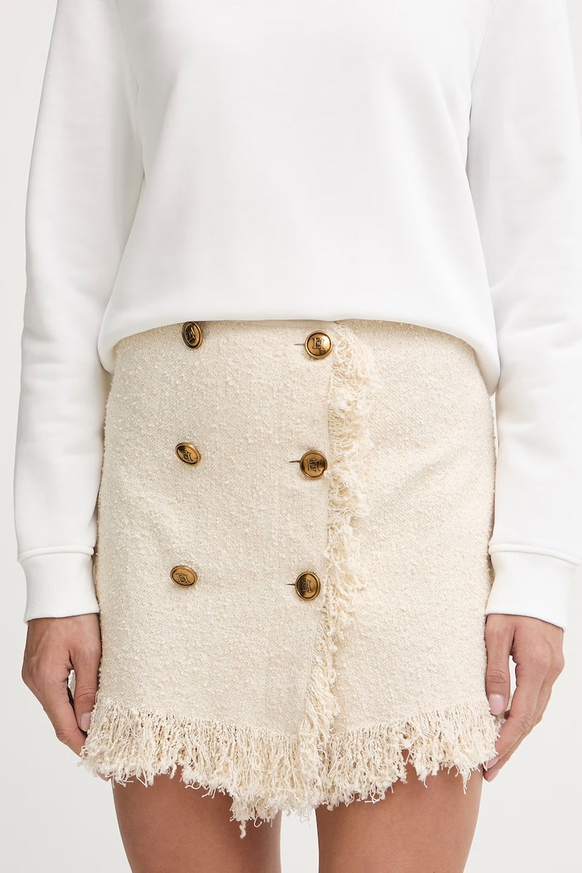 Elisabetta Franchi fustă cu bumbac