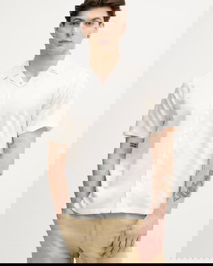 Lindbergh cămașă pentru bărbați, cu bumbac