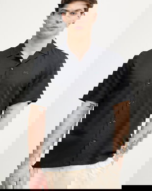 Lindbergh cămașă pentru bărbați, cu bumbac