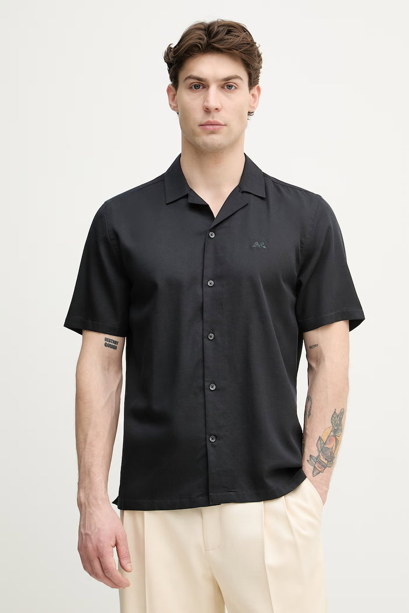 Lindbergh cămașă pentru bărbați, cu bumbac