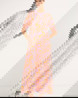 Marimekko rochie cu bumbac