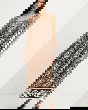 Liu Jo rochie de vară cu vâscoză