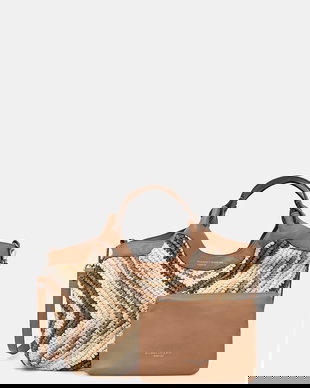 Gianni Chiarini geantă crossbody pentru femei împletită DUA