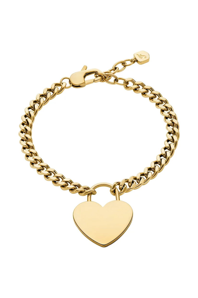 Fossil brățară pentru femei, din oțel inoxidabil fără piatră Sutton