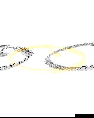 Fossil brățară pentru femei, cu zirconiu cubic Sutton