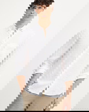 Marc O'Polo cămașă pentru bărbați, din in