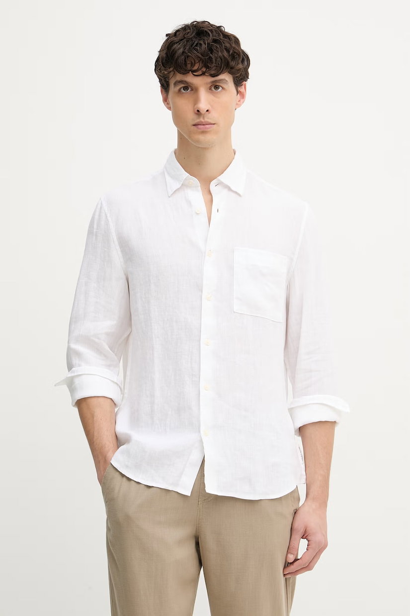 Marc O'Polo cămașă pentru bărbați, din in