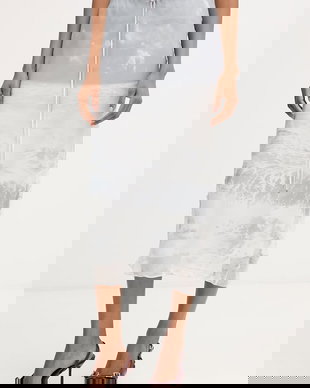 Patrizia Pepe fustă creion cu vâscoză