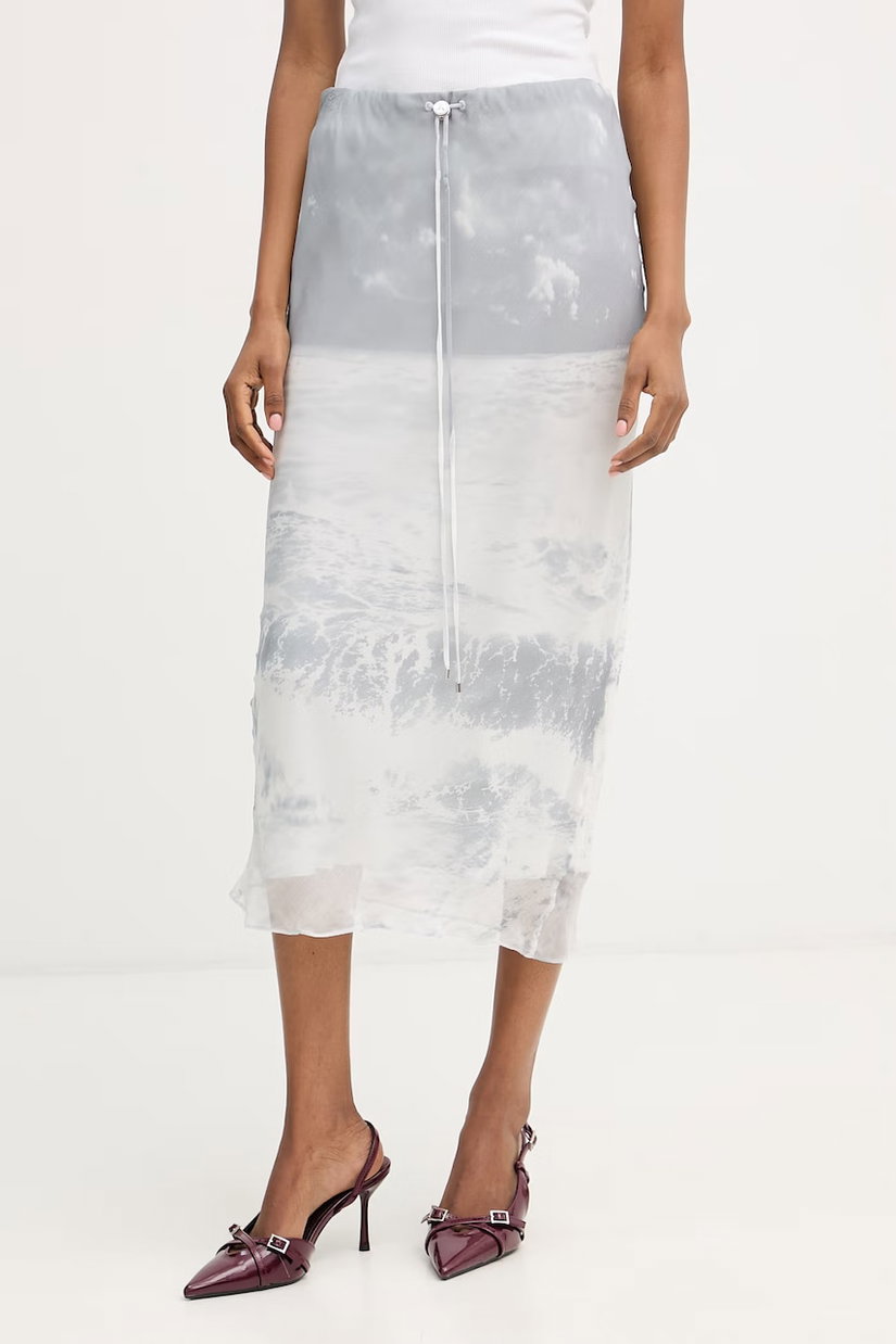 Patrizia Pepe fustă creion cu vâscoză