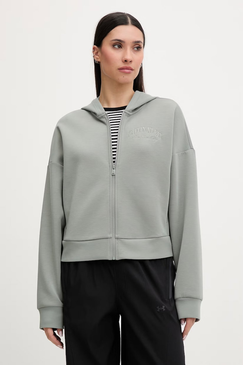 Calvin Klein Performance hanorac cu fermoar și glugă pentru femei