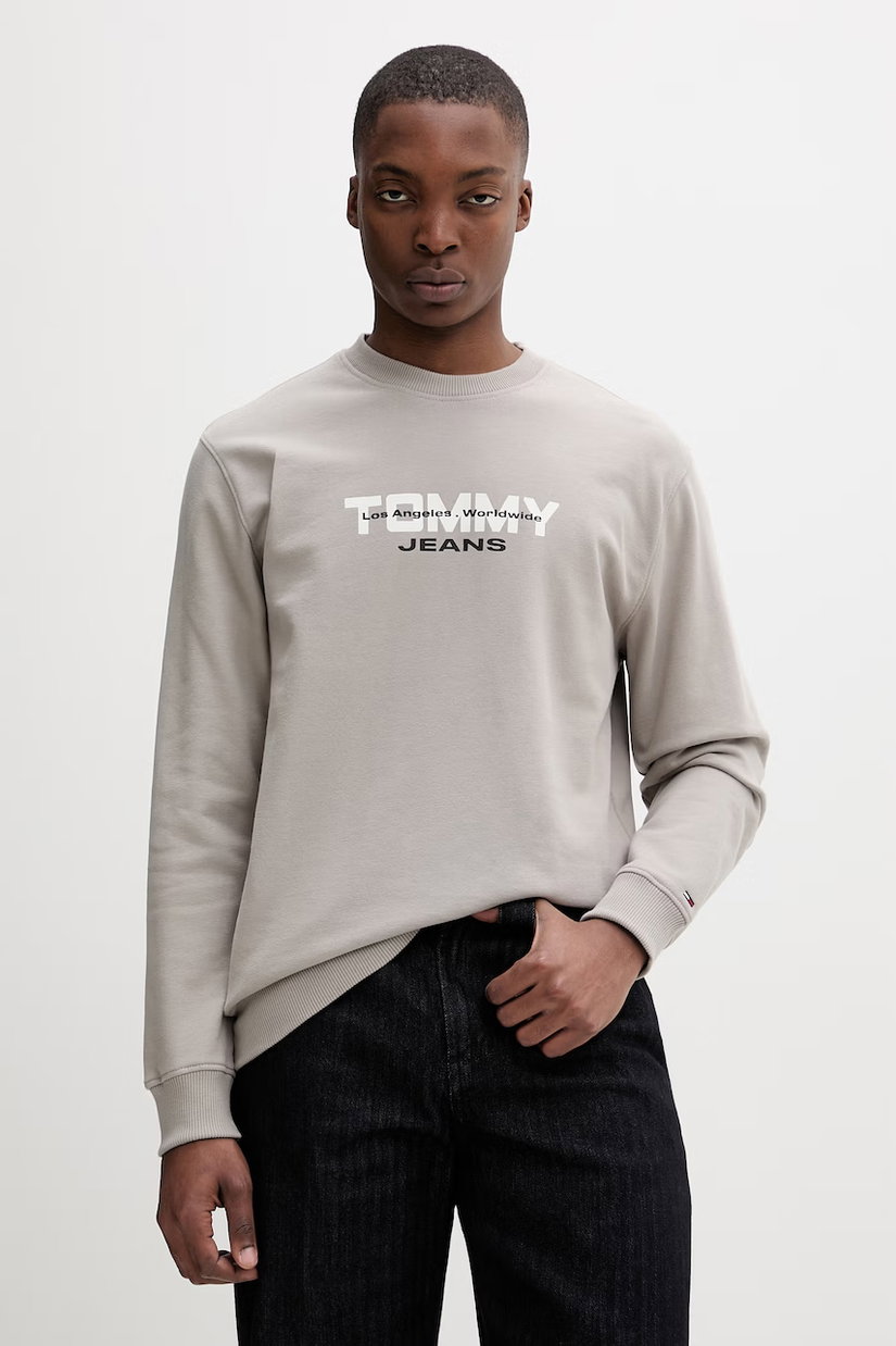 Tommy Jeans hanorac pentru bărbați, din bumbac