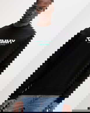 Tommy Jeans hanorac pentru bărbați, din bumbac