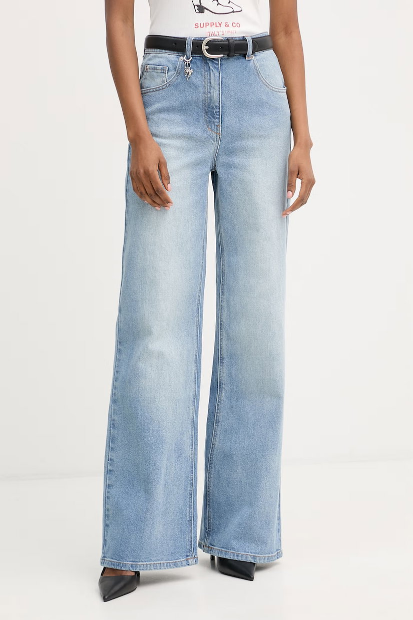 Morgan blugi wide leg pentru femei