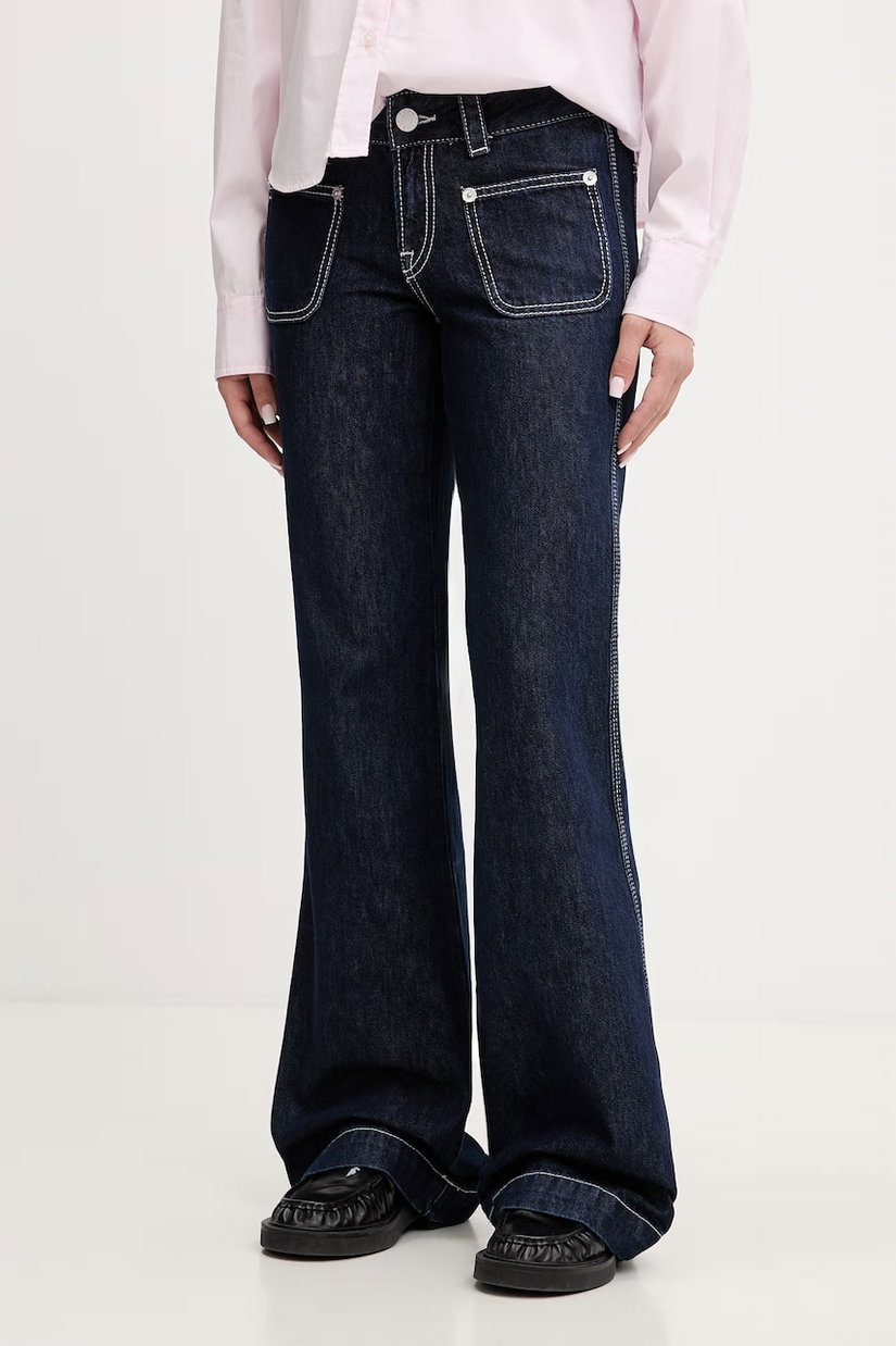 Tommy Jeans blugi bootcut pentru femei