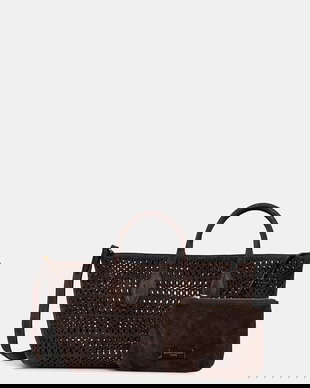 Gianni Chiarini geantă pentru femei, din piele întoarsă MASHUP