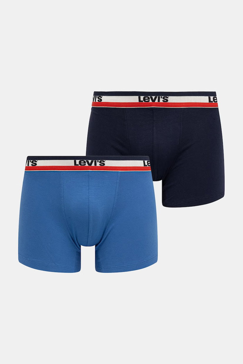 Levi's boxeri pentru bărbați, din bumbac cu elastan, pachet de 2