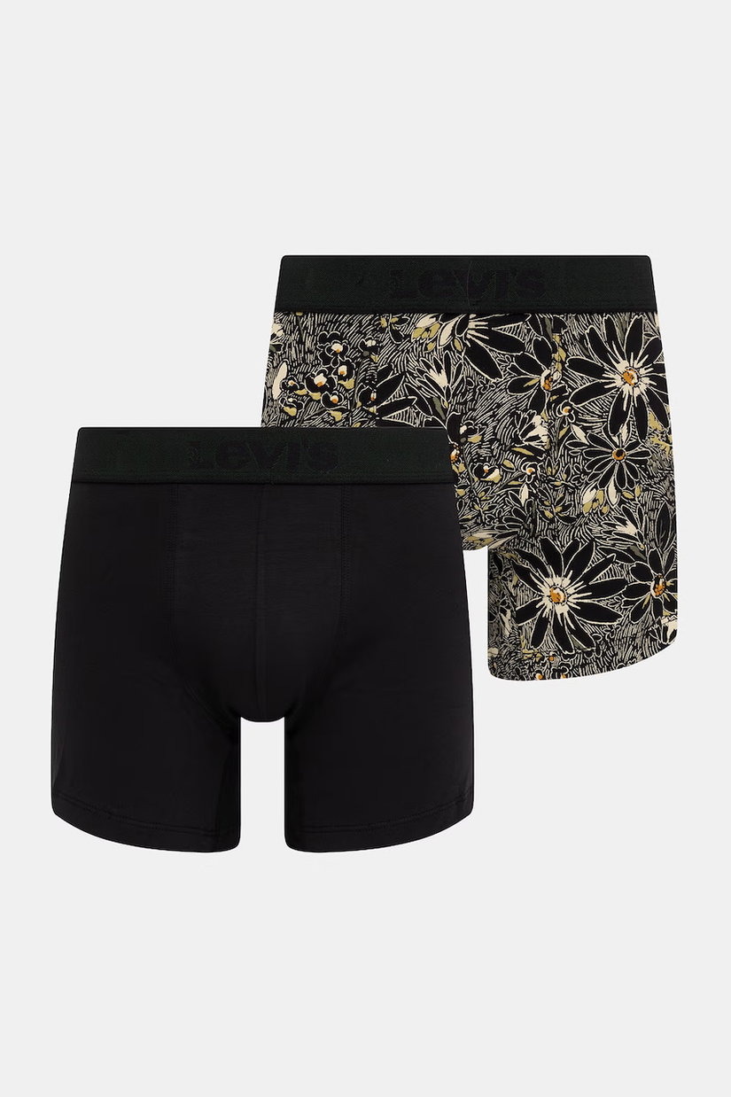 Levi's boxeri din bumbac cu elastan, pachet de 2