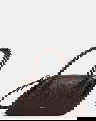 Yuzefi geantă crossbody pentru femei, din piele OYSTER MINI DUFFLE