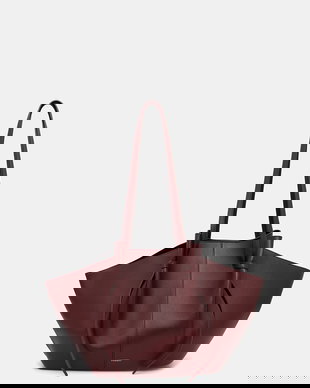 Yuzefi geantă shopper pentru femei, din piele LARGE MOCHI