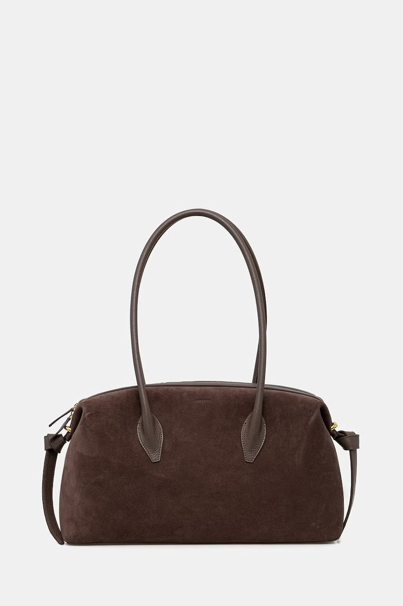 Yuzefi geantă pentru femei, din piele întoarsă BRIOCHE DUFFLE