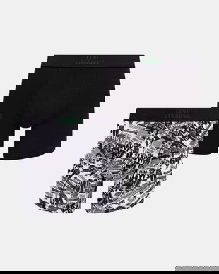 Levi's boxeri pentru bărbați, din bumbac cu elastan, pachet de 2