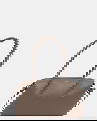 Yuzefi geantă baguette pentru femei, din piele BRIOCHE DUFFLE