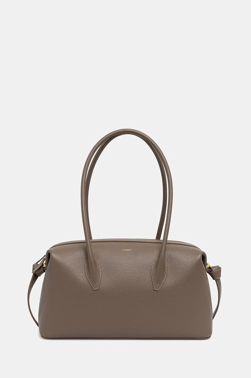 Yuzefi geantă baguette pentru femei, din piele BRIOCHE DUFFLE