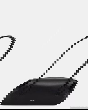 Yuzefi geantă baguette pentru femei, din piele OYSTER SHOULDER BAG