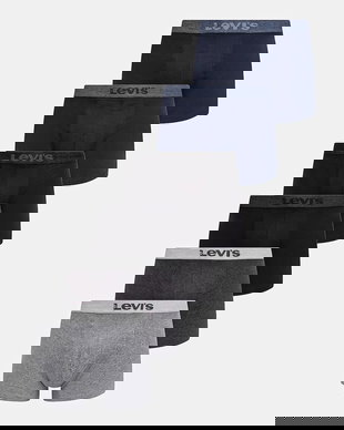 Levi's boxeri pentru bărbați, din bumbac cu elastan, pachet de 6