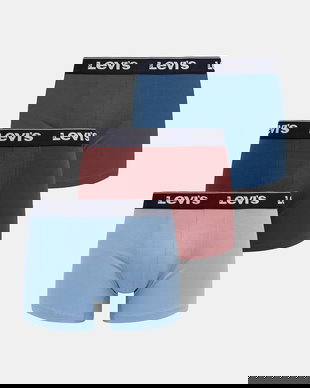 Levi's boxeri pentru bărbați, din bumbac cu elastan, pachet de 3