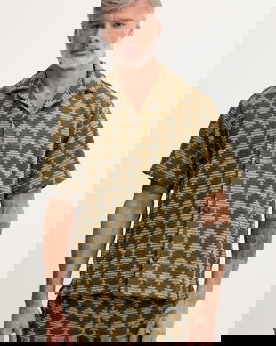 OAS cămașă pentru bărbați, din bumbac