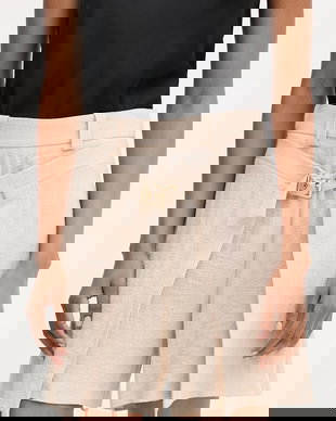 Simona Corsellini pantaloni scurți eleganți pentru femei, cu vâscoză