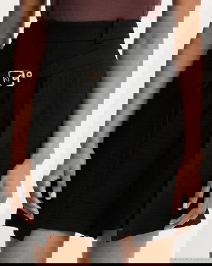 Simona Corsellini pantaloni scurți eleganți pentru femei, cu vâscoză