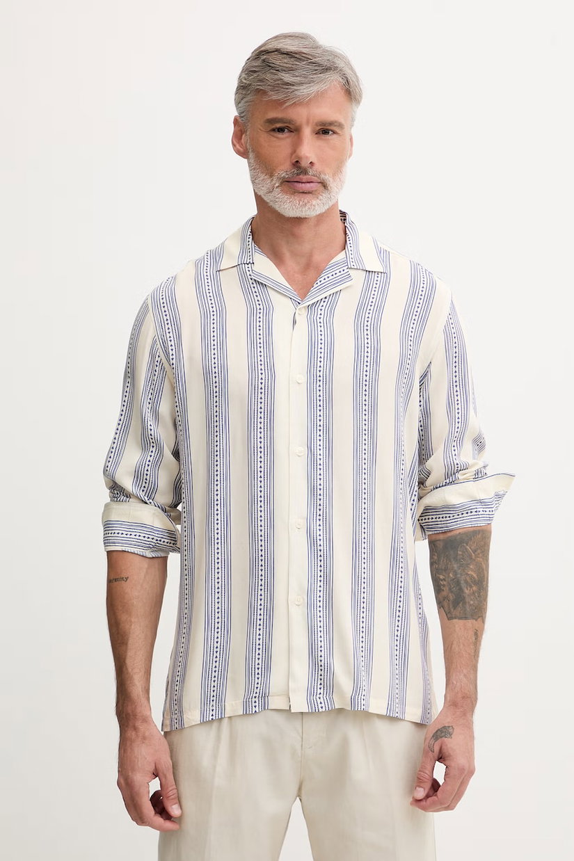 OAS cămașă pentru bărbați, cu vâscoză