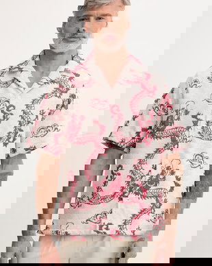 OAS cămașă pentru bărbați, din bumbac