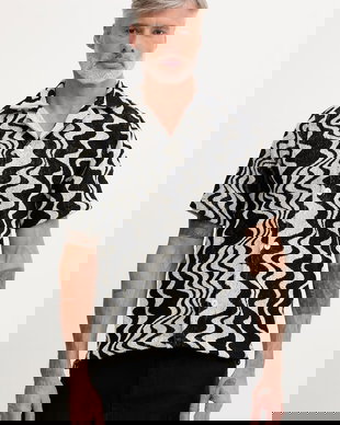 OAS cămașă pentru bărbați, din bumbac