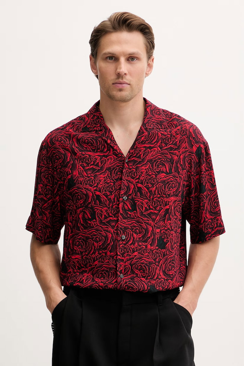 HUGO cămașă bărbătească cu vâscoză Espino