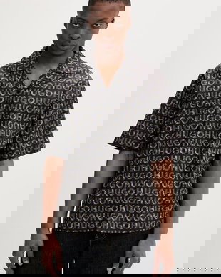 HUGO cămașă pentru bărbați, din bumbac Espino