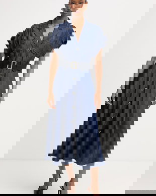 Liu Jo rochie tip cămașă din lyocell