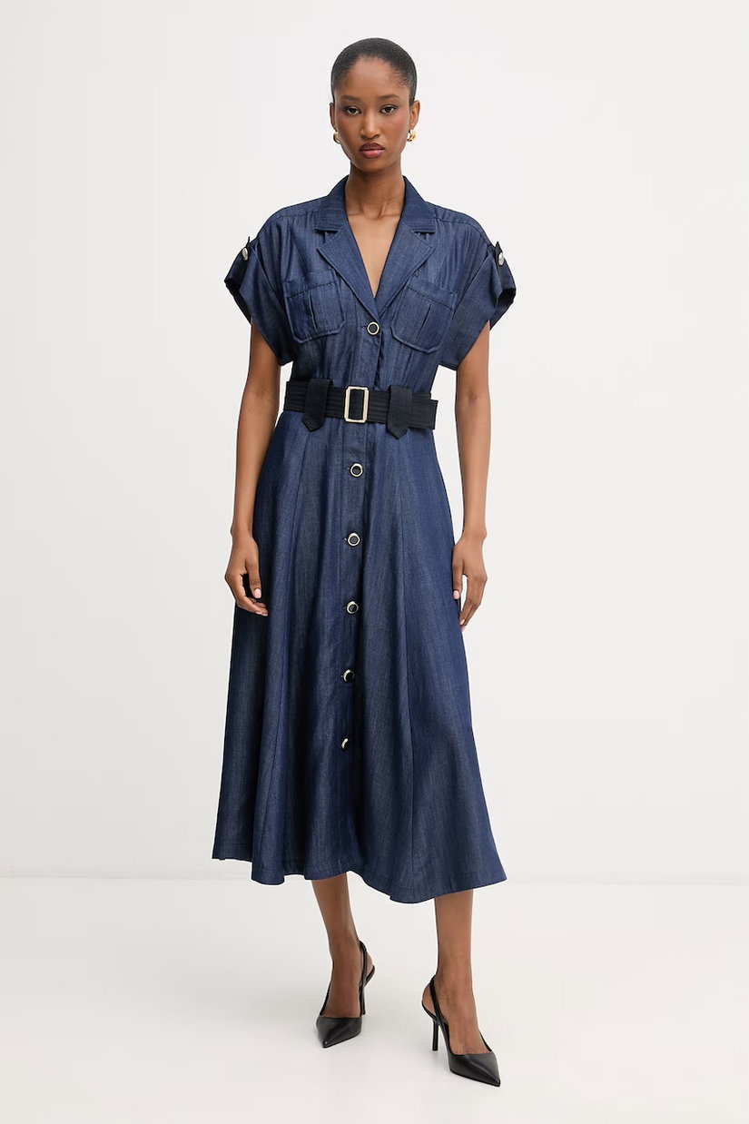 Liu Jo rochie tip cămașă din lyocell