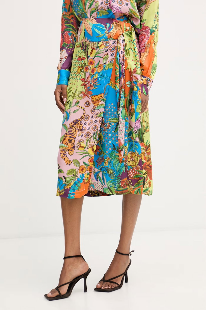 Liu Jo fustă petrecută cu vâscoză