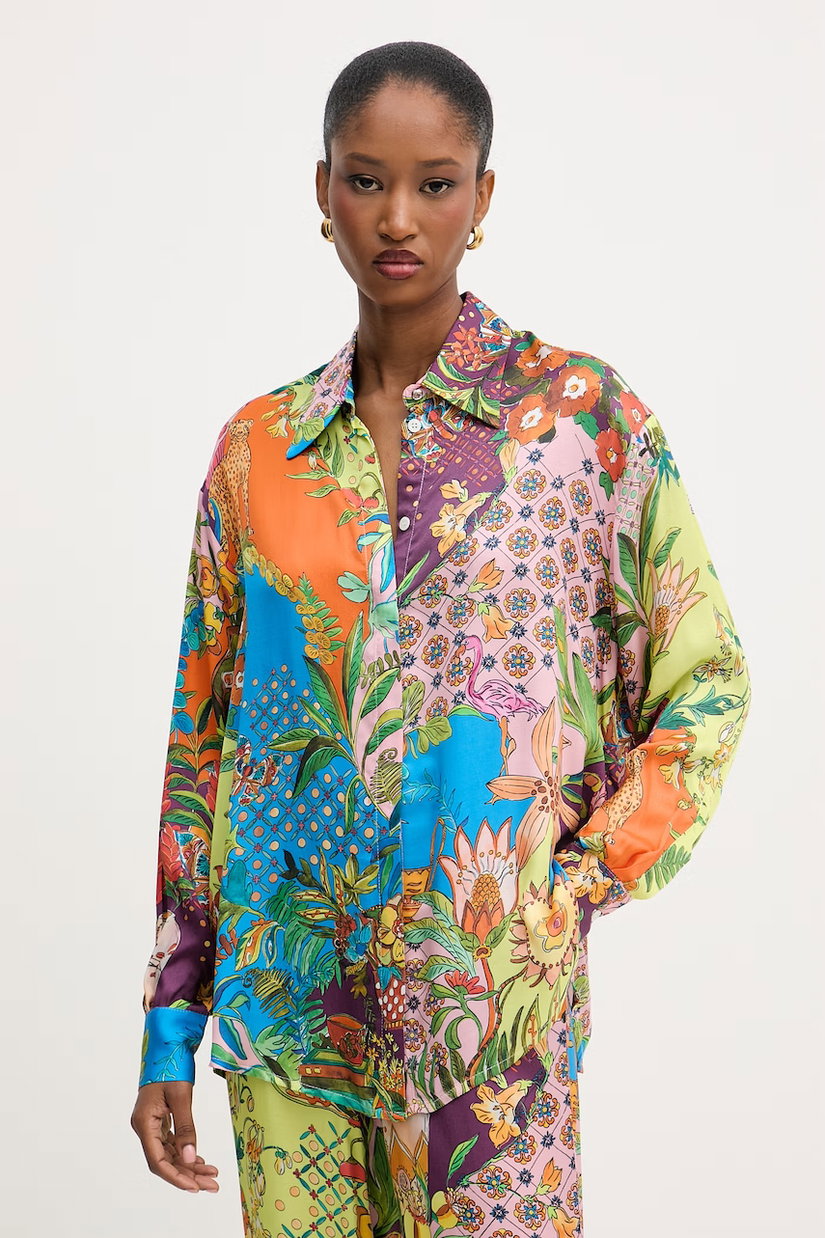 Liu Jo cămașă pentru femei, cu vâscoză