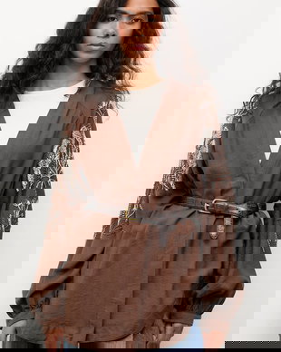 Answear.LAB sacou pentru femei, cu vâscoză