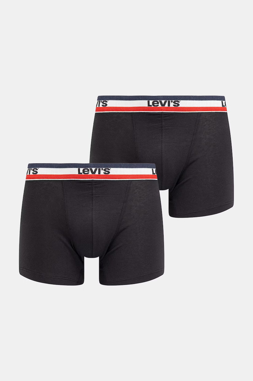 Levi's boxeri pentru bărbați, din bumbac cu elastan, pachet de 2