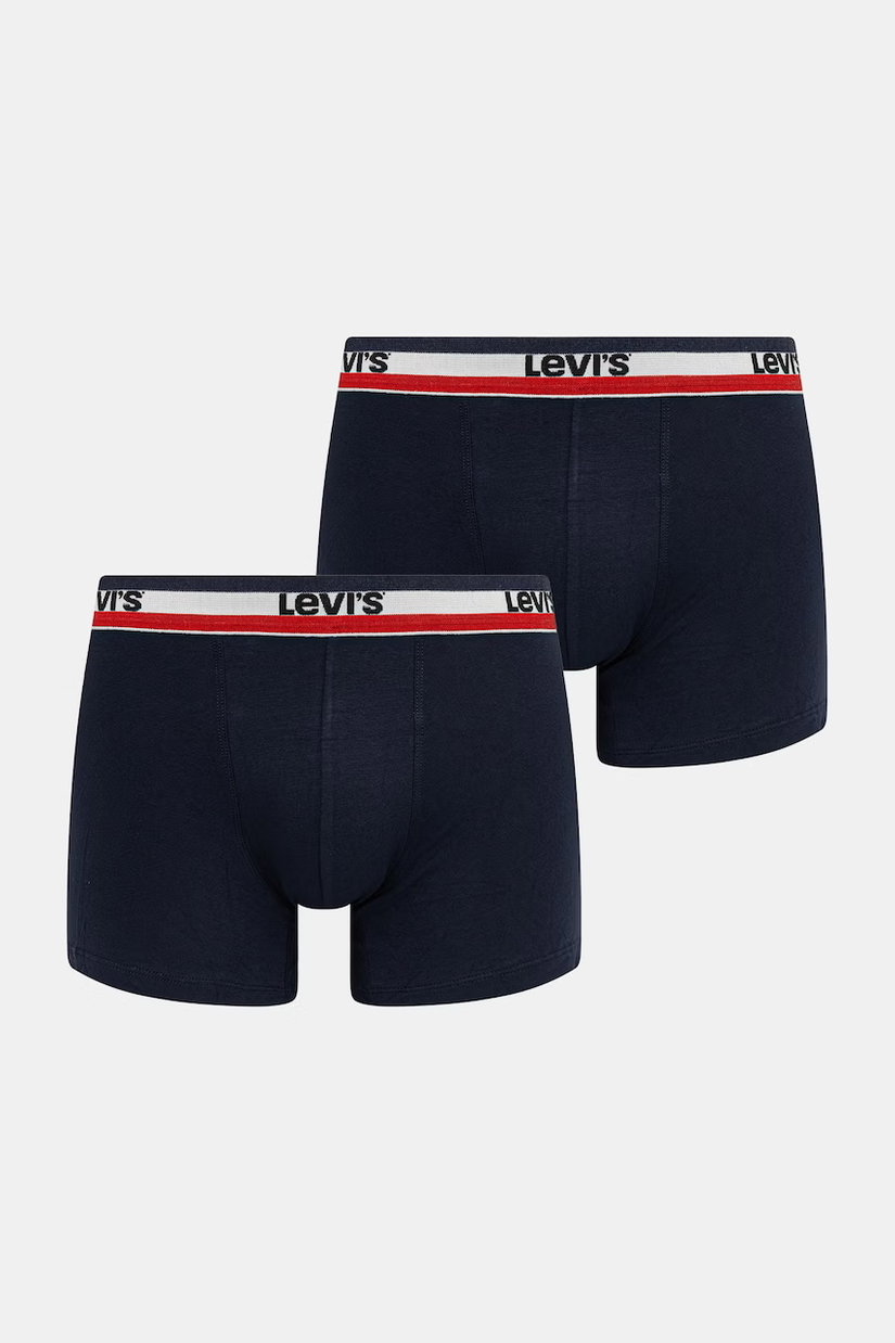 Levi's boxeri pentru bărbați, din bumbac cu elastan, pachet de 2