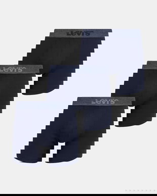 Levi's boxeri pentru bărbați, din bumbac cu elastan, pachet de 3